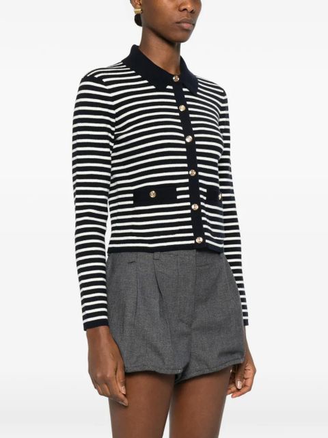 Maje striped button cardigan - Blue - zdjęcie produktu nr 2