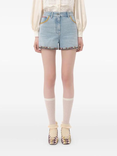 Valentino Garavani cotton shorts - Blue