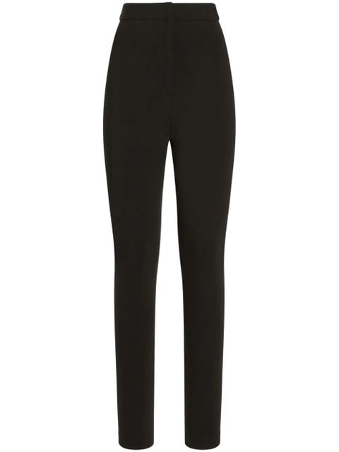Dolce & Gabbana slim-cut tailored trousers - Black - zdjęcie produktu nr 1