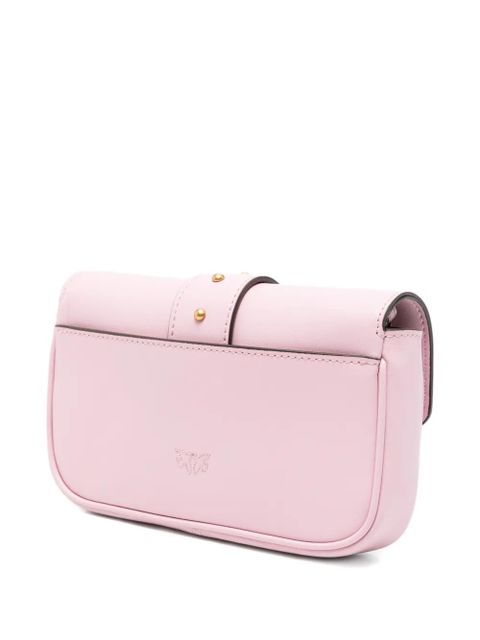 PINKO Small Love Bag One stud embellished clutch bag