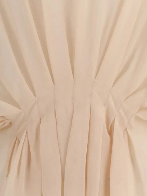 Max Mara buttoned pleated blouse - Neutrals