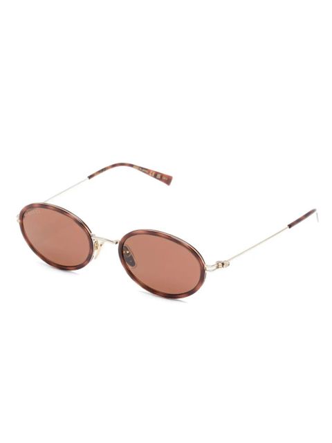 Gucci Eyewear oval-frame sunglasses - Gold - zdjęcie produktu nr 2