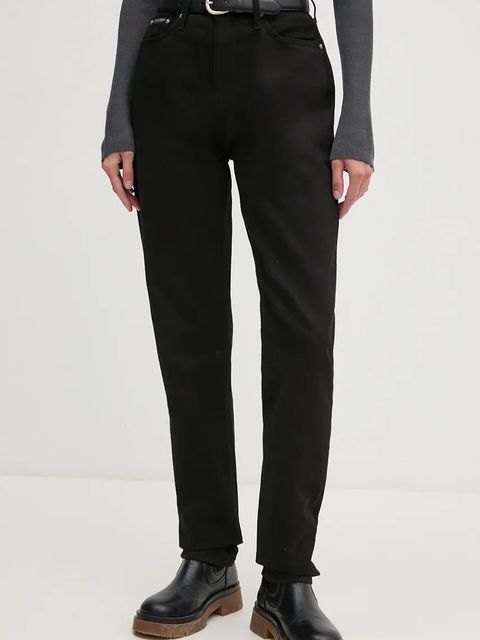 Calvin Klein Jeans jeansy damskie kolor czarny J20J224896 - zdjęcie produktu nr 1