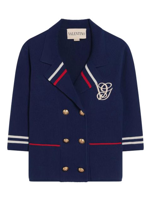 Valentino Garavani double-breasted jacket - Blue - zdjęcie produktu nr 1
