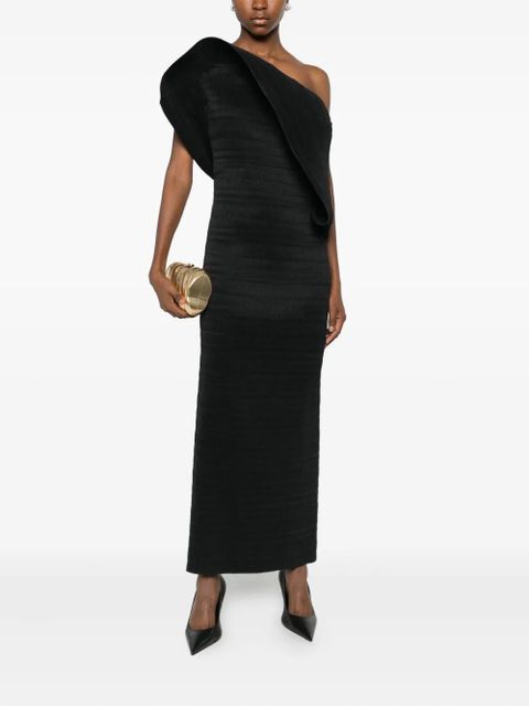 Magda Butrym one-shoulder dress - Black - zdjęcie produktu nr 2