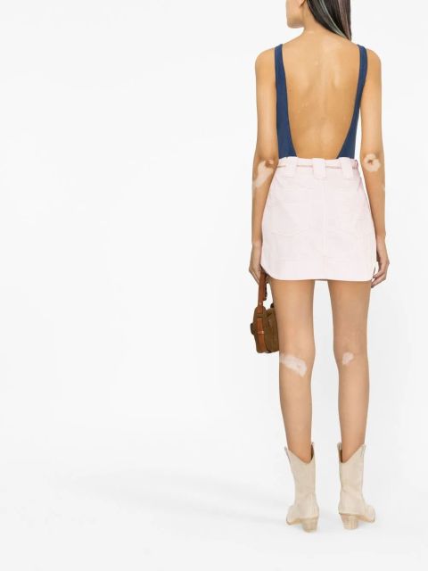 ZIMMERMANN High Tide scoop-neck bodysuit - Blue