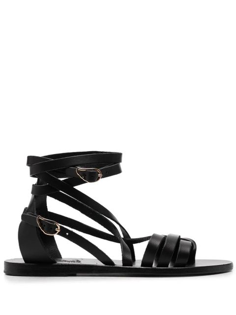 Ancient Greek Sandals Satira sandals - Black