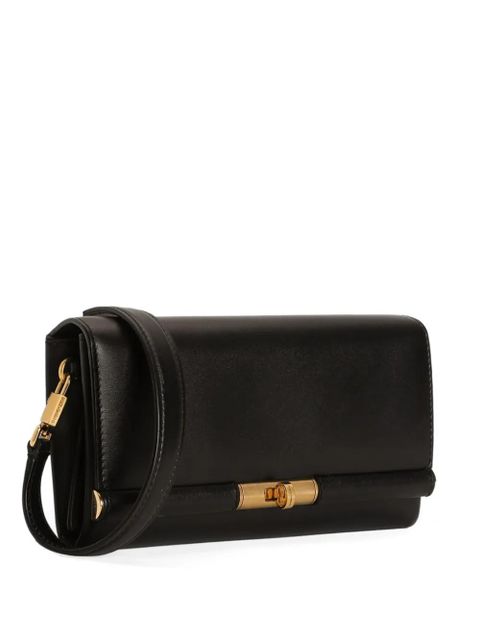 Dolce & Gabbana leather shoulder bag - Black