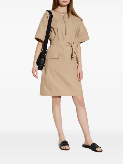 Moncler belted midi dress - Neutrals - zdjęcie produktu nr 2