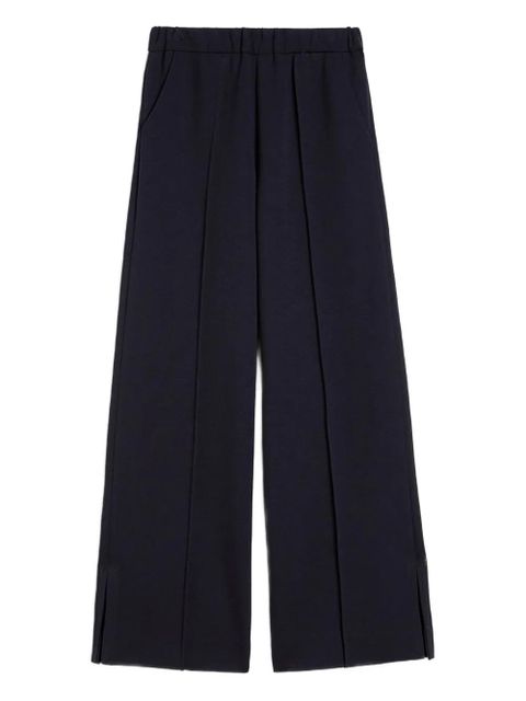 Jil Sander elastic-waist trousers - Blue - zdjęcie produktu nr 1