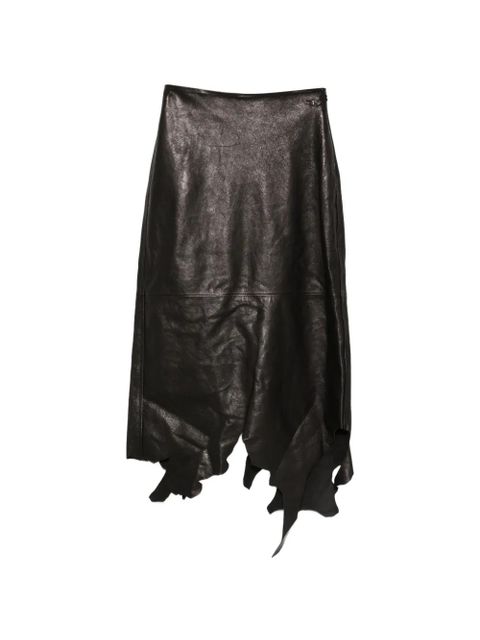 Diesel panelled irregular-hem skirt - Black - zdjęcie produktu nr 1