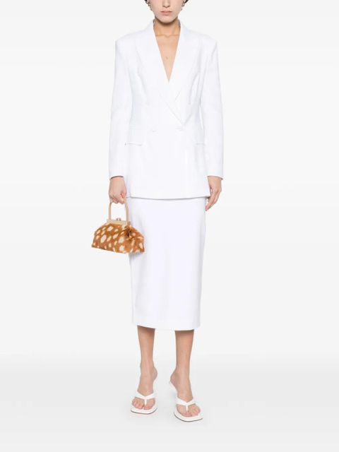 Max Mara midi pencil skirt - White - zdjęcie produktu nr 2