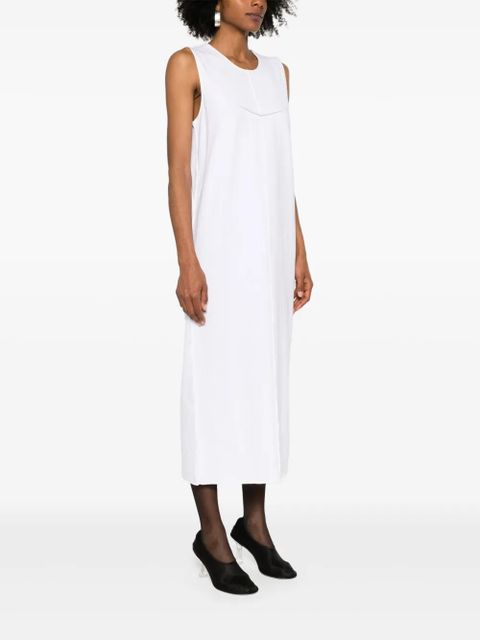 KHAITE Hal midi dress - White