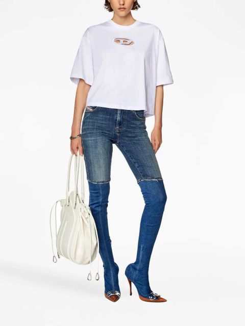 Diesel T-Rowy-Od cotton T-shirt - White - zdjęcie produktu nr 2