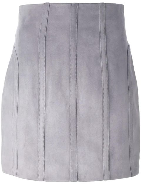 Balmain stitched detail pencil skirt - Grey - zdjęcie produktu nr 1