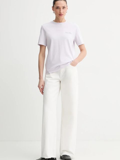 Calvin Klein Jeans t-shirt bawełniany - zdjęcie produktu nr 1