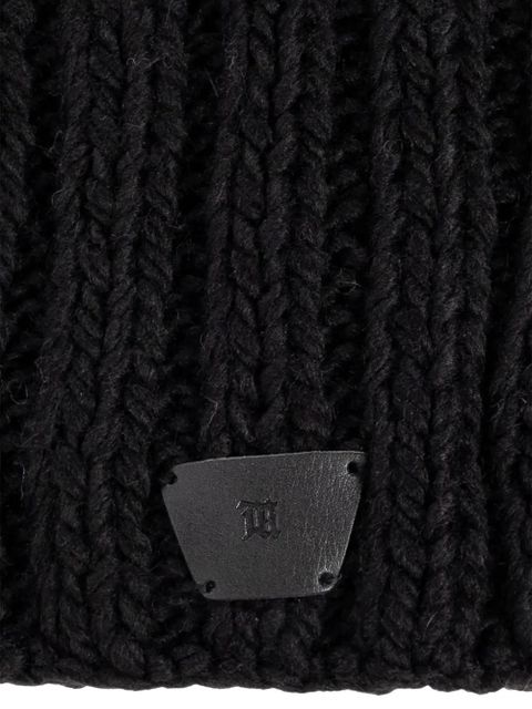 MISBHV ribbed hat - Black