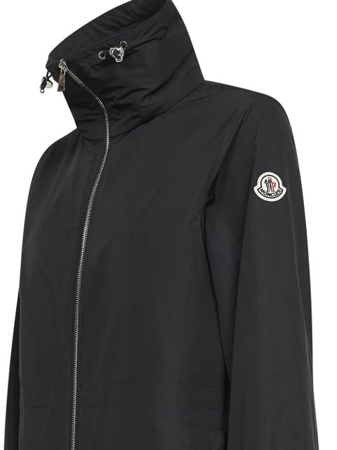 Moncler drawstring hooded coat - Black