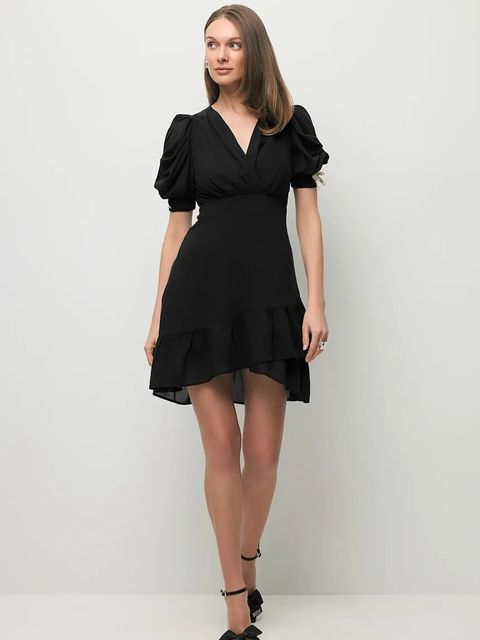 BIZUU sukienka empire z lyocellu FARMOSA - zdjęcie produktu nr 1