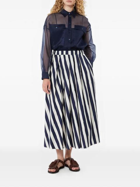 Weekend Max Mara Colomba pocket blouse - Blue - zdjęcie produktu nr 2