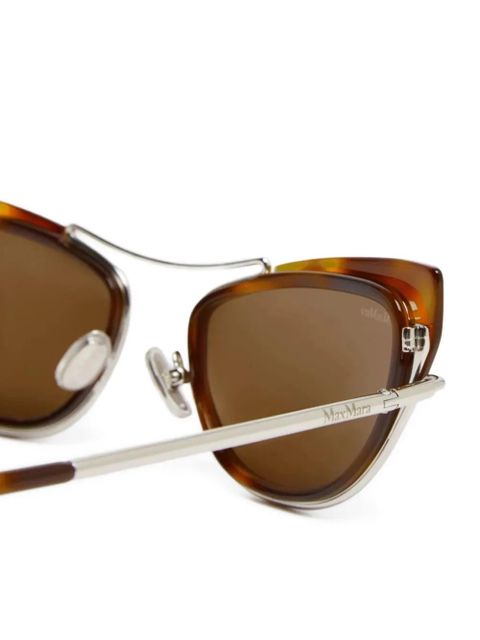 Max Mara cat-eye sunglasses - Brown