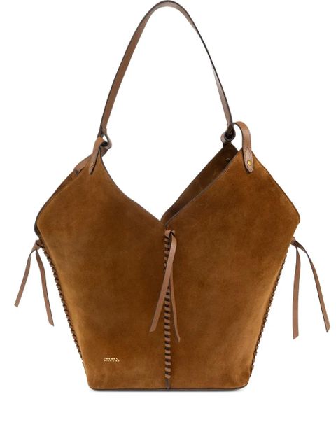 ISABEL MARANT Tampa suede shoulder bag - Brown - zdjęcie produktu nr 1