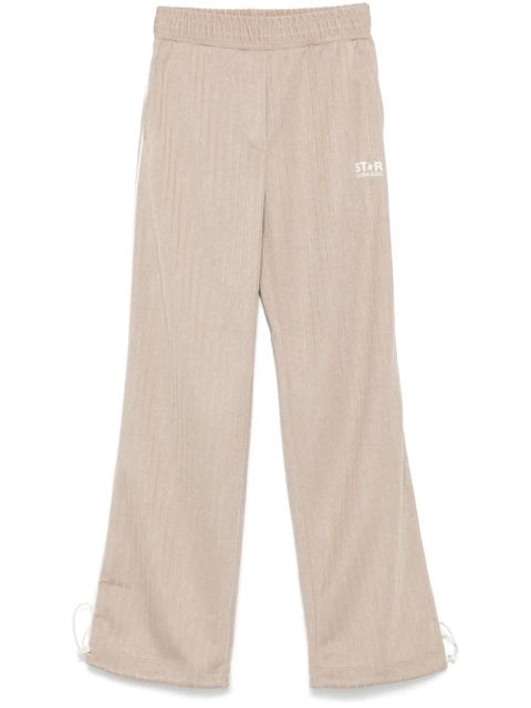 Golden Goose logo-print track pants - Neutrals - zdjęcie produktu nr 1