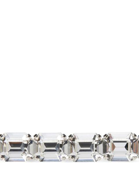 Maison Michel crystal-embellishment hair clip - Silver - zdjęcie produktu nr 2