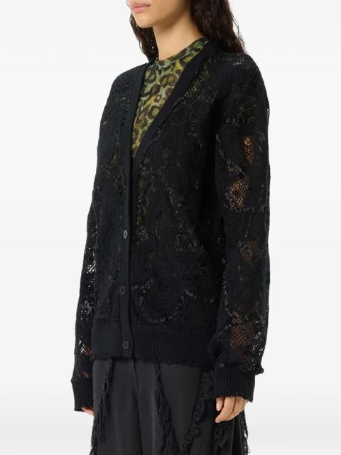 Blumarine V-neck cardigan - Black