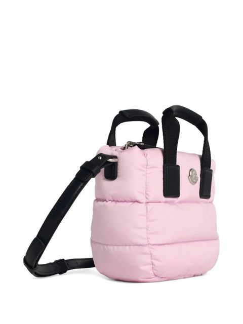Moncler micro Caradoc tote bag - Pink