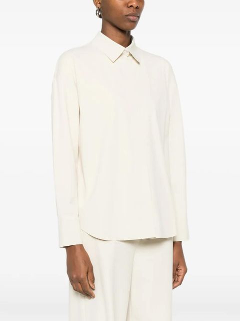 Max Mara long-sleeve shirt - Neutrals