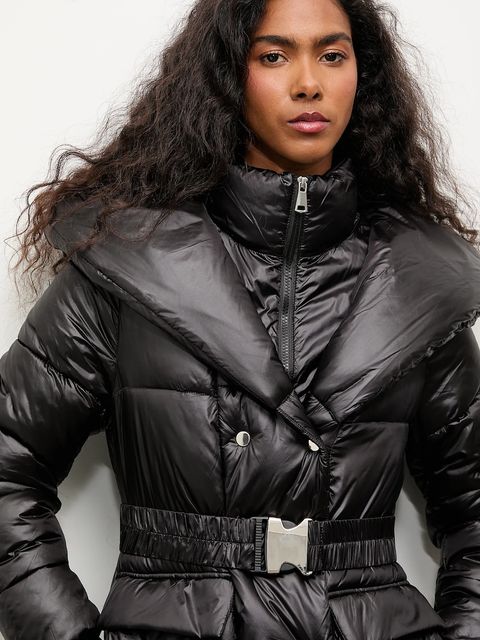 Answear.LAB kurtka kolor czarny zimowa