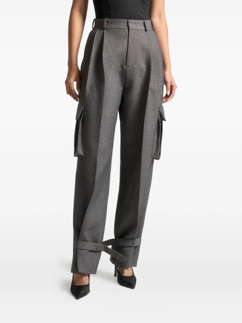 Manière De Voir Danielle pleated trousers - Grey