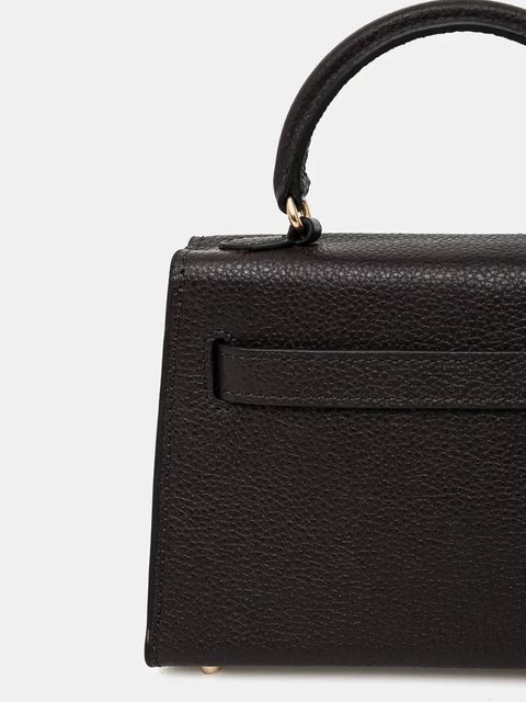 Silvian Heach torebka skórzana SANITA kolor brązowy RCP25016BO