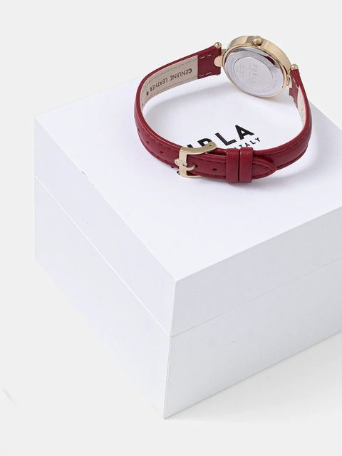 Furla zegarek damski kolor czerwony WW00050026L2