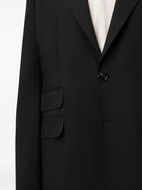 AMI Paris single breasted boxy jacket - Black