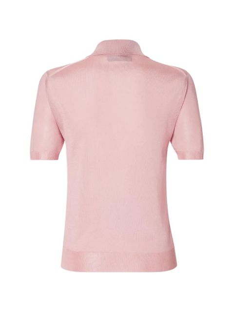 FENDI buttoned polo shirt - Pink - zdjęcie produktu nr 2