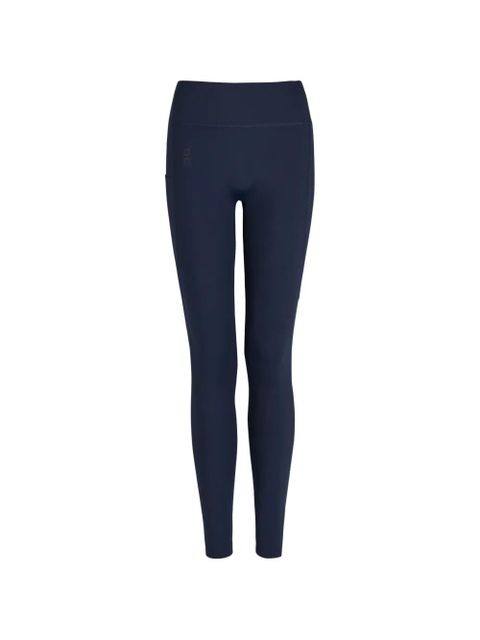 On Running side-pocket leggings - Blue - zdjęcie produktu nr 1
