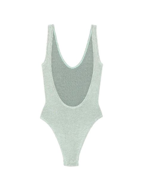 Bond-eye Mara sleeveless V-neck swimsuit - Green - zdjęcie produktu nr 2