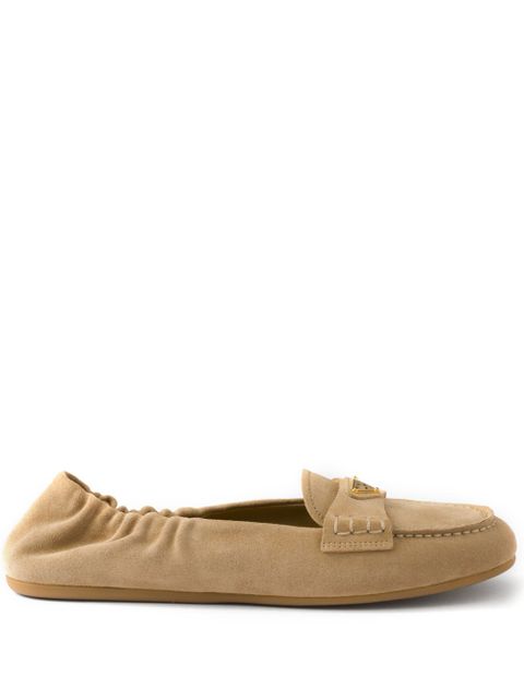Prada suede loafers - Brown - zdjęcie produktu nr 1
