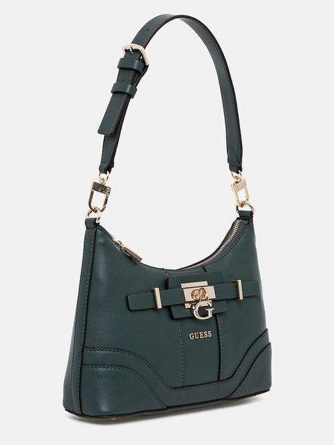 Guess torebka GREYSON kolor zielony HWBG92 06180