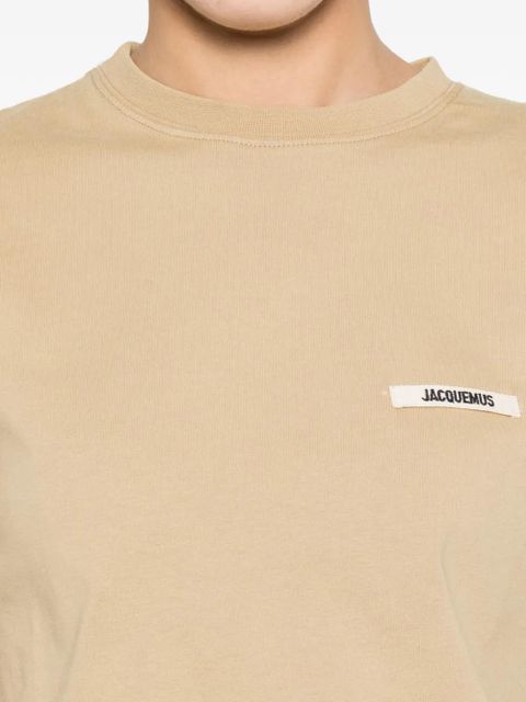 Jacquemus Gros Grain T-shirt - Neutrals