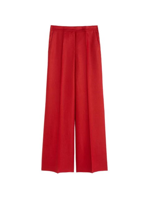 Max Mara Badesse wide-leg trousers - Red - zdjęcie produktu nr 1
