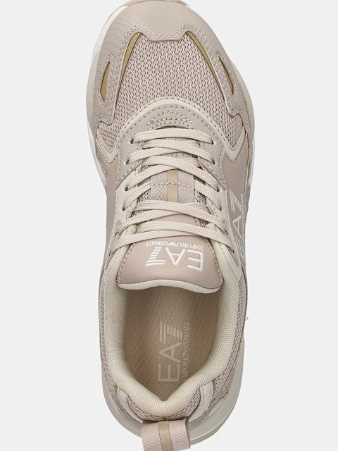 EA7 Emporio Armani sneakersy kolor beżowy AF18447.7X000308