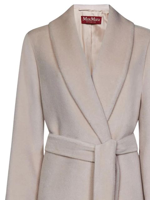 Max Mara Cappotto belted coat - Neutrals