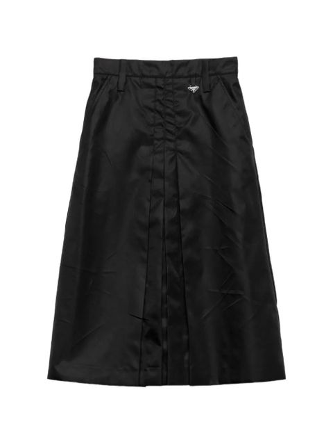 Prada Re-Nylon flared skirt - Black - zdjęcie produktu nr 1