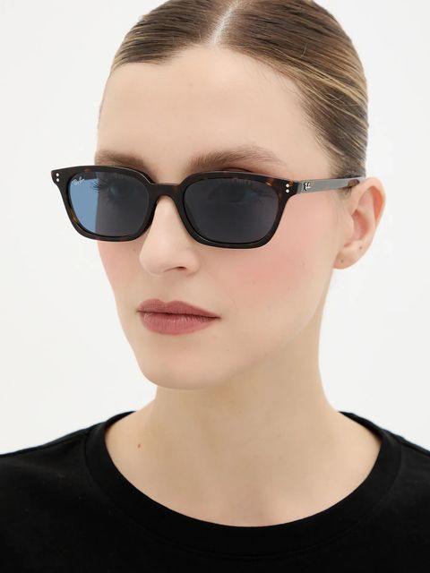 Ray-Ban okulary przeciwsłoneczne kolor brązowy 0RB4456