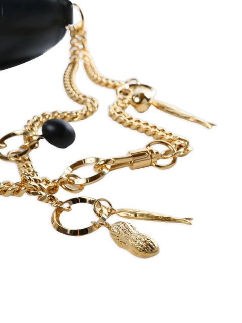 Givenchy small Pout charm-embellished shoulder bag - Black