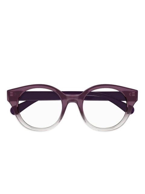 Chloé Eyewear round-frame glasses - Purple - zdjęcie produktu nr 1