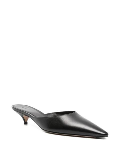 The Row Liisa Kitten pointed mules - Black - zdjęcie produktu nr 2